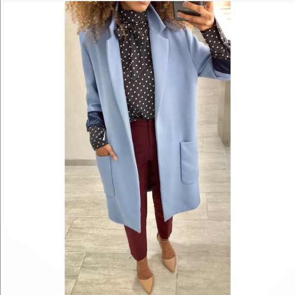 Zara Jackets & Blazers - *LIMITED AVAILABILITY* Light Blue ZARA Coat
